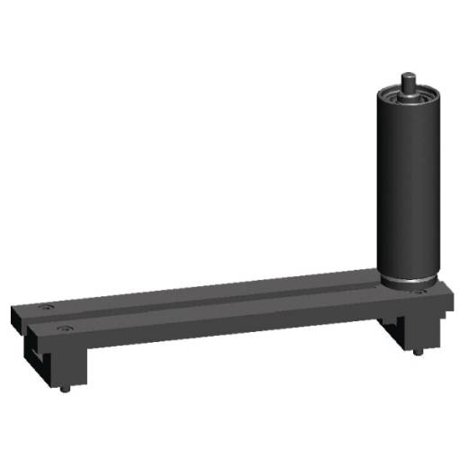 Lateral guide roller  movable