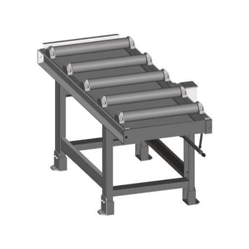 Roller conveyor  2000 x 600 mm, 2500 kg/m