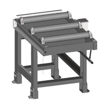 Roller conveyor  1000 x 600 mm, 2500 kg/m