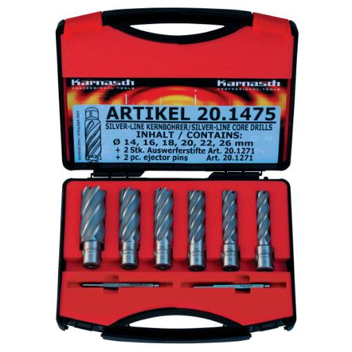 Core drill set  SILVER-LINE 50 Weldon
