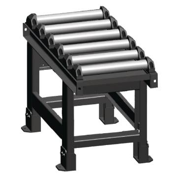 Roller conveyor  1000 x 450 mm, discharge side