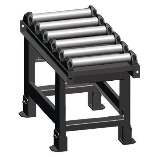 Roller conveyor  1000 x 450 mm, discharge side