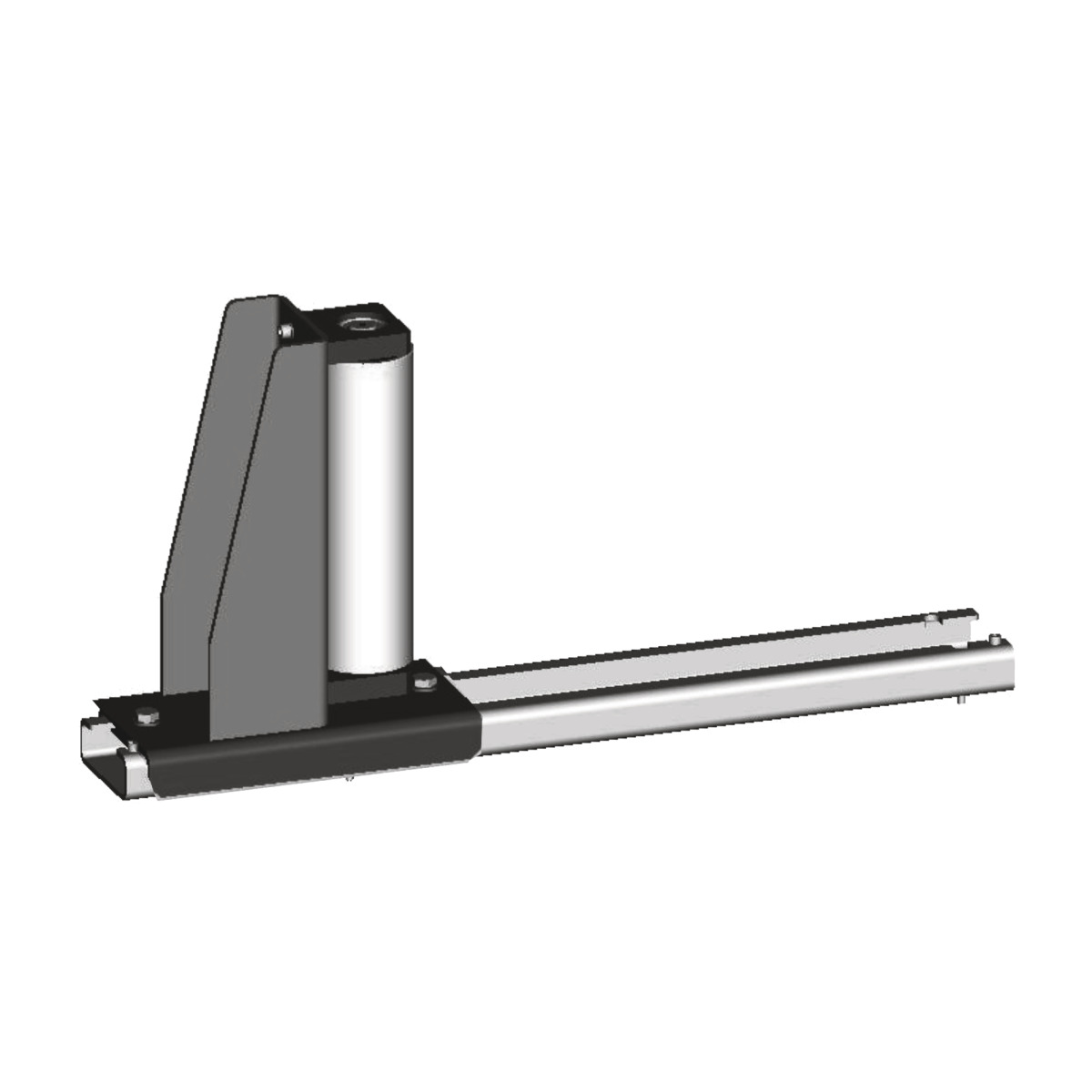 Lateral guide roller  650 mm, movable