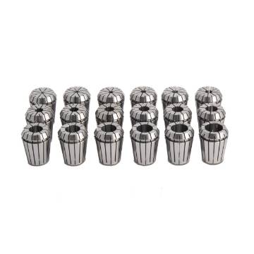 Collet set  ER 25, Ø 1 - 16 mm