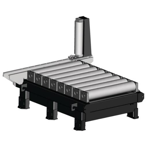 Roller conveyor extension  2000 x 800 mm, motorized