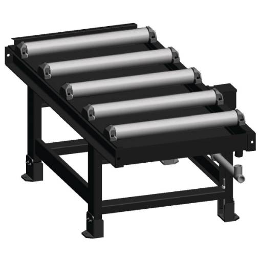 Roller conveyor  2000 x 800 mm, 5 rolls