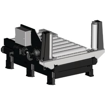 Increase / Unloading Roller Conveyor  2000 x 800 mm heavy motor