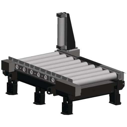 Roller conveyor  2000 x 1000 mm, heavy duty, 7000 kg / m