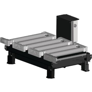 Roller conveyor  2000 x 800 mm, motorized