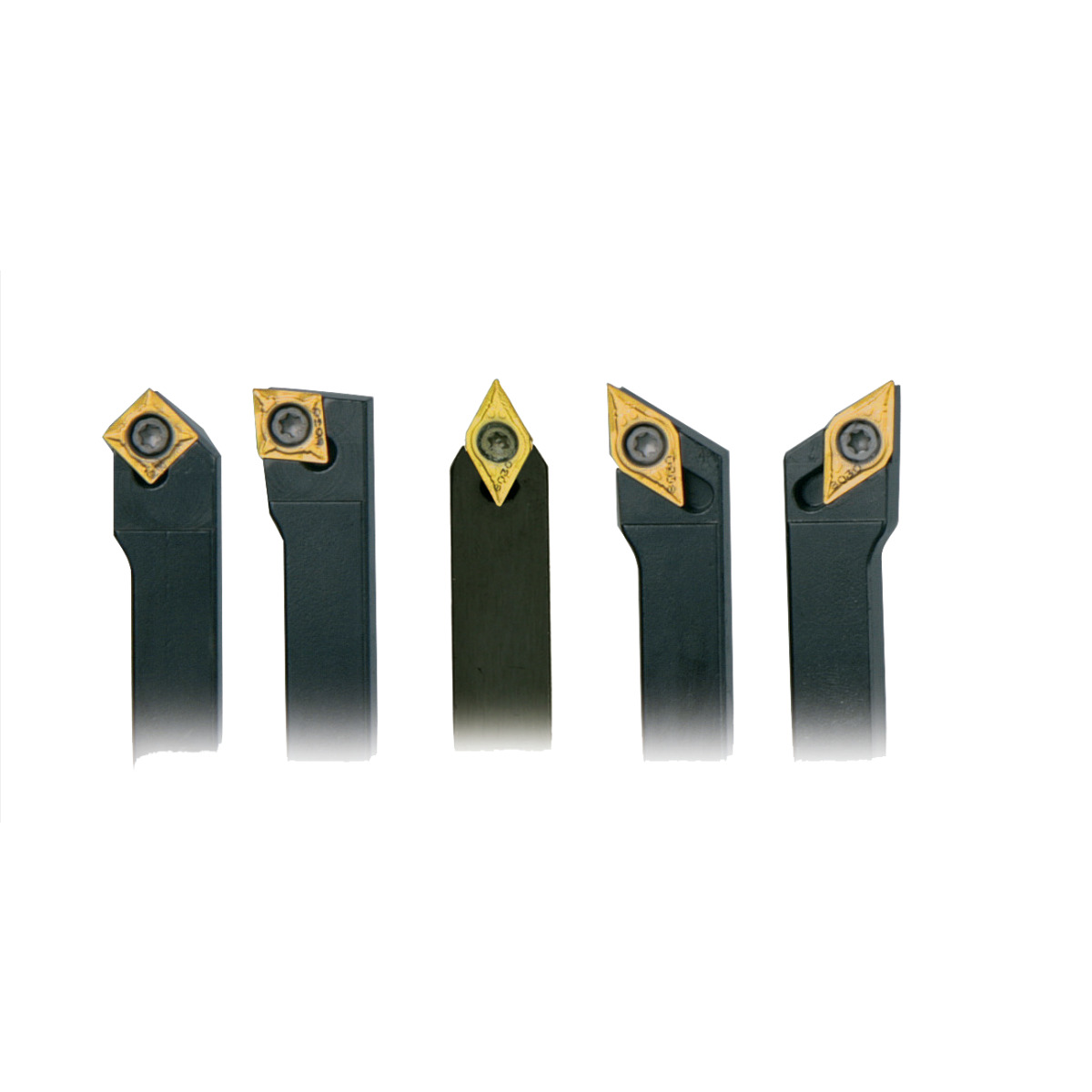 Turning tool set  HM 12 mm, 5-part "Made in Germany"