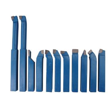 Turning tool set  12 mm, 11-part