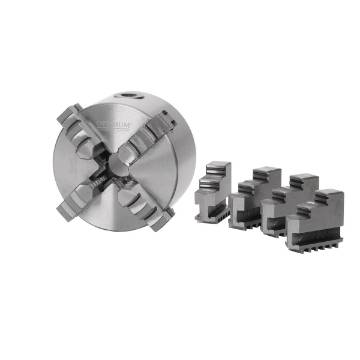 Four-jaw lathe chuck  Ø 125 mm individually clamping