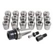 Collet chuck set  ISO 40 / ER32 - M16 / BT40