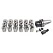 Collet chuck set  ISO 40 / ER32 - M16 / BT40