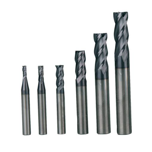 Milling set  carbide, 18-piece