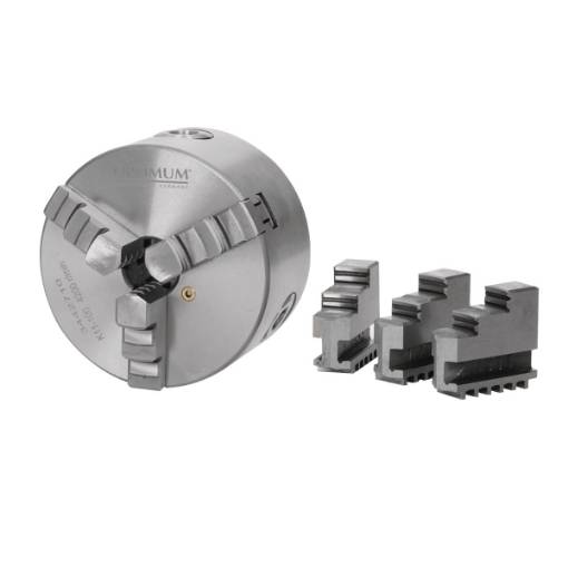 Three-jaw lathe chuck  Ø 125 mm centric exciting