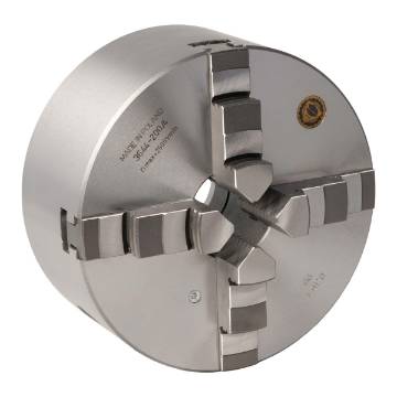 BISON four-jaw lathe chuck steel Camlock, centric clamping  Ø 250 mm DIN 6350 for A2-5