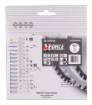T.C.T saeketas 165X2X20mm 15° T10 T.C.T • 165 x20 mm • T10 • 15° • Puidu
