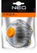 Dust protection half-mask with active carbon, FFP2 one valve, 3 pcs