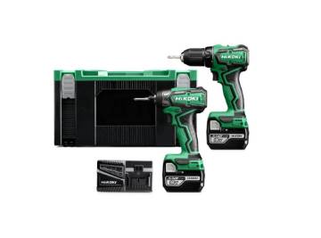 Akutööriistade komplekt 2x5,0Ah, DS18DD, WH18DD