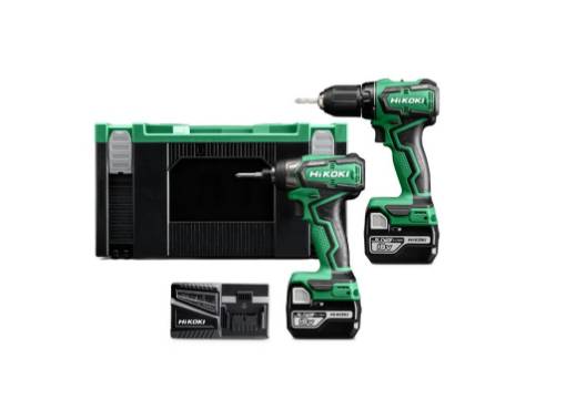 Akutööriistade komplekt 2x5,0Ah, DS18DD, WH18DD