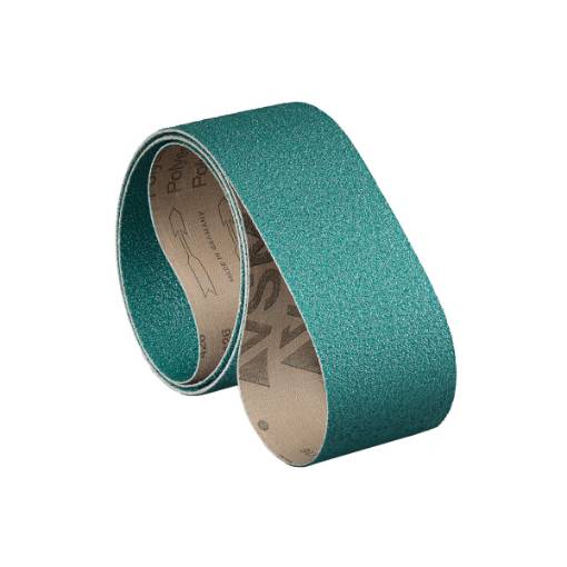 Fabric abrasive belt set for stainless steel, steel, metal universal  1220 x 100 mm