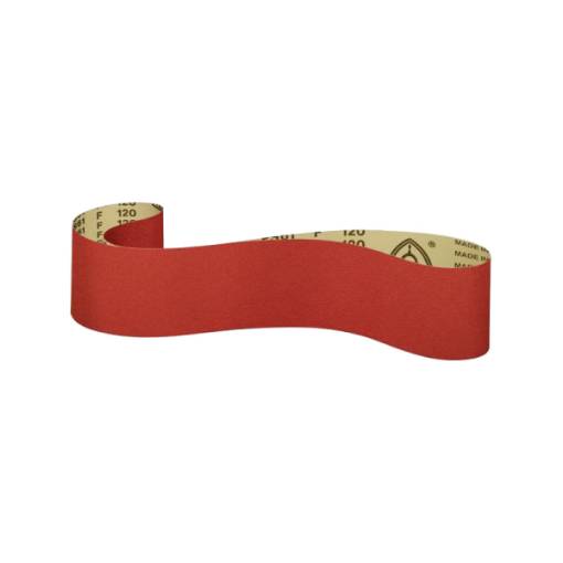 Abrasive belt with paper backing stainless steel, steel, wood  7000 x 150 mm K80