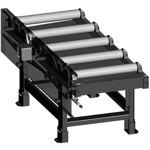 Roller conveyor extension  2000 x 620 mm, motorized