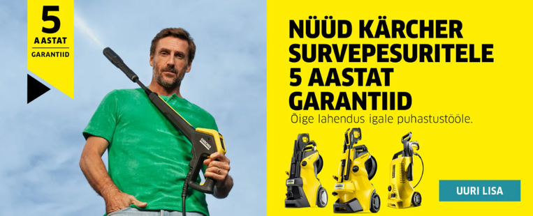 Kärcher garantii